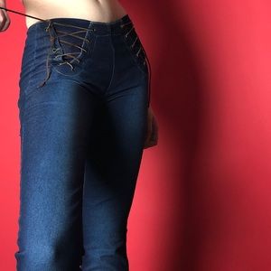 Laced Vintage Jeans